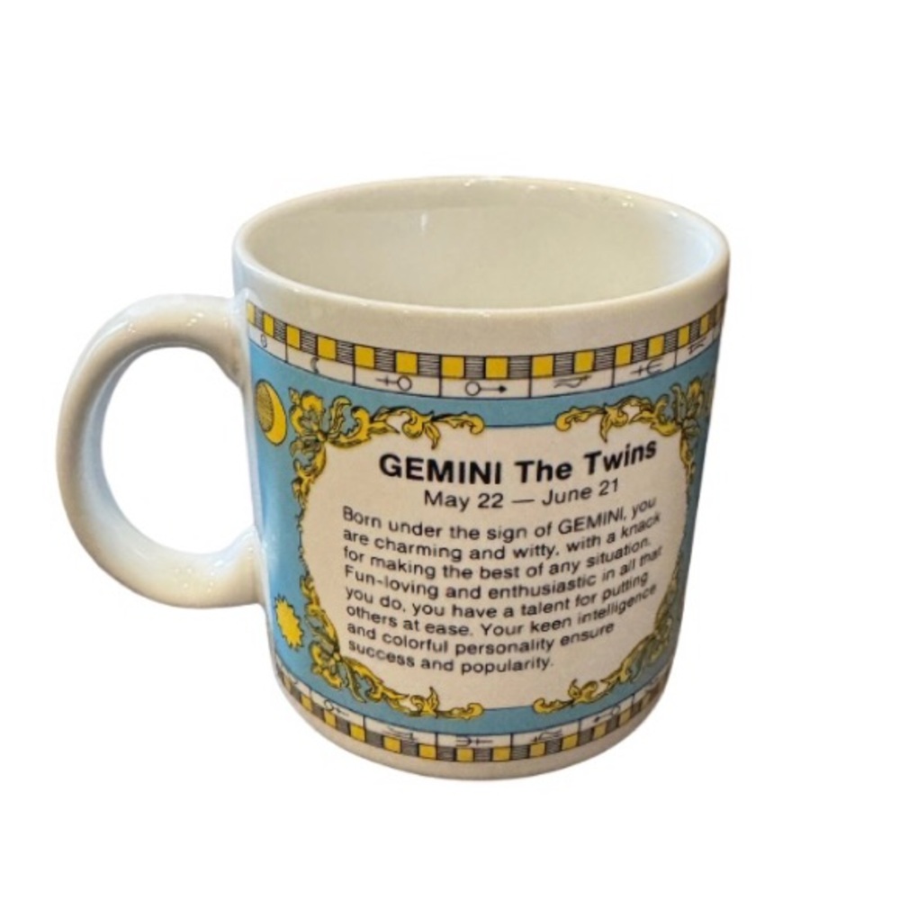 Gemini Zodiac Horoscope Coffee Mug Russ Bertie